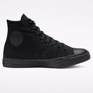 Chuck Taylor All Star High Top, Black - 7.5